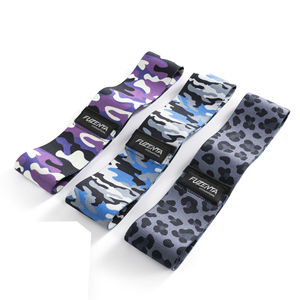 Camo Design Legs Glute <b>Exercise</b> Bodybuilding Non Slip Fitness Yoga <b>Bands</b> 3-Level Resistance Hip Booty <b>Band</b> Elastic Cotton High - Product Image 3