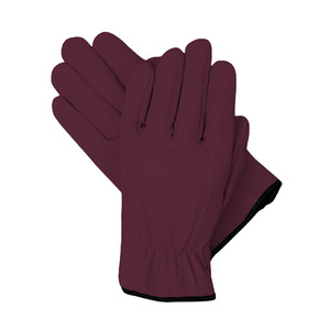 Goat Grain Leather Adjustable Wristlet Driving <b>Gloves</b>-Flexible Anti-Vibration Heat Spark Resistant Industrial Safety Workwear - Product Image 2