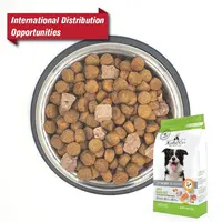 Thailand Manufacturer all-natural halal freeze-dried pet food organic Dog food kibble with freeze-dried raw add salmon meat