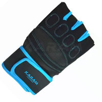 Guantes de Gimnasio de Cuero Unisex Hechos a Medida con Medio Dedo Descubierto para Levantamiento de Pesas, Entrenamiento Físico, Transpirables y Deportivos