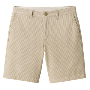 กางเกงขาสั้นลำลองผู้ชายผ้าด็อบบี้คอตตอน 100% ลายเรียบ ระบายอากาศได้ดี ไม่ยับ เป็นมิตรกับสิ่งแวดล้อม - Product Image 1