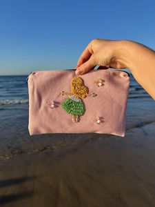 Best Selling Handmade Beaded Coin Purse Mini <b>Pouch</b> For Coins Cash And Card Storage Available At Reasonable Price - Product Image 6