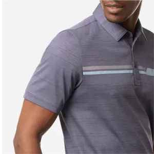 Nouveau T-shirt polo pour homme en coton 100% respirant, col rond blanc, style premium, look classique, coupe ajustée, durable - Product Image 4