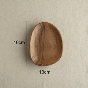 Plateau de service en bois d'acacia - Plateau de cuisine de luxe fait main, écologique, de qualité alimentaire, en stock - Product Image 2