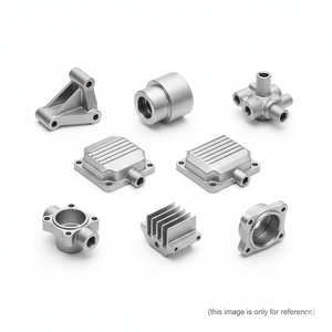 Piezas de metal fundido a la cera perdida mecanizadas por CNC: Conjunto de soporte de horquilla, placa de montaje de latón y base de engranaje para varillaje de control - Product Image 5