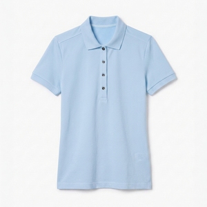 Camiseta Polo para Mujer, 100% Poliéster, con Logotipo Personalizado Tejido, Transpirable y de Corte Corto, Venta al Por Mayor - Product Image 5
