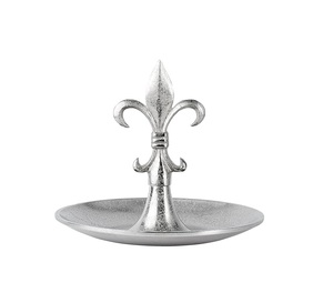 Support à gâteau élégant en acier inoxydable avec surface polie pour la décoration de mariages et d'anniversaires, marque privée - Product Image 1