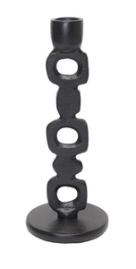 Porte-bougie de style nordique, minimaliste scandinave, moderne, en aluminium, étanche, décoration de table, centre de table pour espaces haut de gamme - Product Image 3