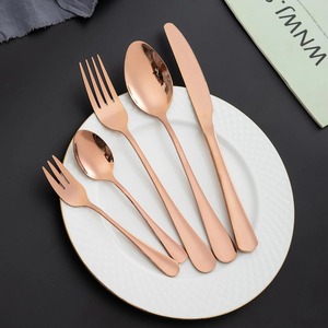 Ensemble de couverts minimalistes avec manches vert menthe en acier inoxydable, compatibles lave-vaisselle, pour la restauration et la haute cuisine - Product Image 6