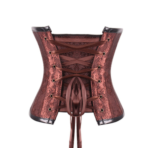 Top Trending Arrival <b>Women</b> Genuine Leather <b>Corset</b> Shapers Custom OEM Designs Padded Buttocks Breathable Medium Control Sports - Product Image 2