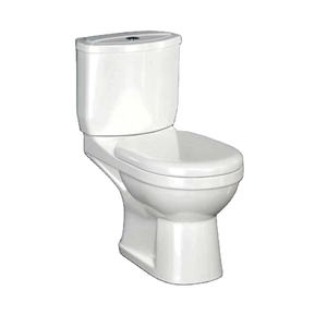 Inodoro clásico de dos piezas de alta eficiencia para baño Característica de liberación rápida para un fácil mantenimiento - Product Image 1