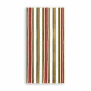 Grands torchons de cuisine super absorbants, magnifiques couleurs, design rayé, avec logo personnalisé au prix le plus bas - Product Image 2
