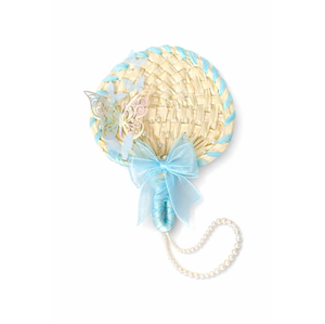 Abanico de Mano Personalizado para Boda, Abanico de Bambú y Ratán con Decoración de Lazo, Abanicos Hechos a Mano para Recuerdos de Boda para Invitados, Fábrica de Vietnam - Product Image 2