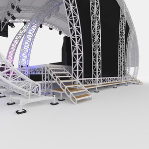 Estructura de soporte giratoria para luces de conciertos y eventos, estructura de escenario portátil de aluminio, estructura de iluminación de escenario de aluminio - Product Image 6
