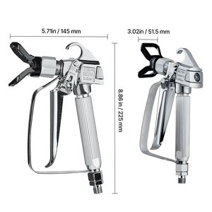 Set di Tubi per Spruzzatore di Vernice ad Alta Pressione Senza Aria 3600PSI 240V per Applicazioni Industriali con 5 Punte Girevoli 211 315 417 517 623 - Product Image 3