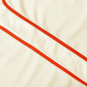 Camiseta de Béisbol Personalizada Sublimada, Transpirable, Talla Grande, Unisex, Cuello en V, Bordada, Manga Corta, Botones Completos, 100% - Product Image 3