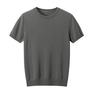 Camiseta Deportiva de Punto para Hombre, Corte Regular, Algodón/Poliéster, Tallas Grandes, Transpirable y de Secado Rápido - Product Image 4