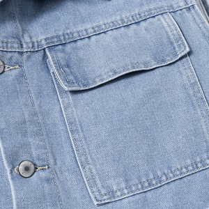 High Quality Mens <b>Denim</b> Vest <b>Sleeveless</b> Jean <b>Jacket</b> Classic Style Customize Color Cotton Fabric Casual Waistcoat Fashion Apparel - Product Image 6