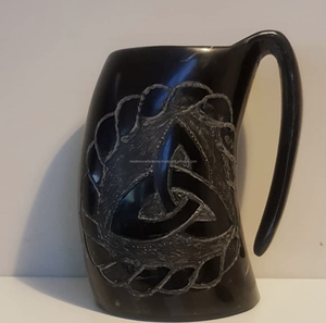 Haute qualité Viking boire corne tasse nouveau Design pour Bar fête accessoires bière exportation poli Technique - Product Image 2