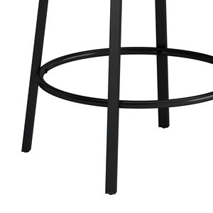 Set di 3 cassetti lungo tavolo da pranzo con prese di corrente facile montaggio Bar tavolo da cucina Set circolare PU sgabelli mobili per uso domestico - Product Image 4