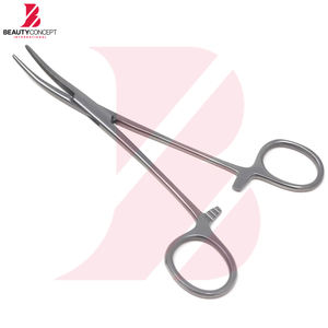 Pinzas Hemostáticas Curvas Kelly con Bloqueo, 5.5, Acero Inoxidable, Material de Primera Calidad, Instrumentos Quirúrgicos - Product Image 3