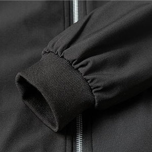 Blouson Bomber en Toile Coupe-Vent Unisexe Personnalisable avec Logo – Vente en Gros Hiver Mode Streetwear - Product Image 5