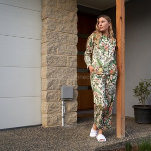 Farida ชุดนอนพิมพ์ลายชุดนอนชุดนอนผ้าฝ้ายชุดนอนชุดนอนชุดนอนผ้าฝ้ายเนื้อนุ่มเหมาะสำหรับใส่กลางคืนเป็นของขวัญสำหรับเพื่อนเจ้าสาว - Product Image 6