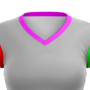 เสื้อเบสบอลซอฟต์บอลคอวีสั่งทำพิเศษจากโรงงาน พิมพ์ลายแห้งเร็ว ผ้าตาข่ายปักตัวอักษรแบบ Tackle Twill ขายส่งชุดกีฬา - Product Image 3