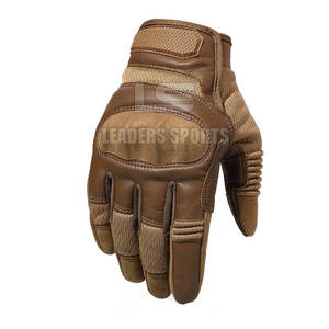 Guantes de Motocicleta de Cuero de Diseño Personalizado, Estilo Nuevo, Transpirables, con Protección para la Palma, para Deportes al Aire Libre, Unisex, Fabricación Profesional - Product Image 2