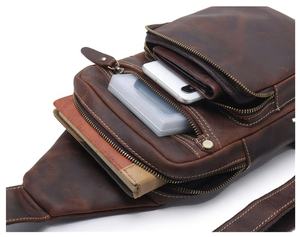 Mochila de Cuero Crazy Horse de Piel de Vaca Genuina Personalizada al por Mayor Directo de Fábrica, Unisex, Cuero de Grano Completo, Marca Personalizada - Product Image 5