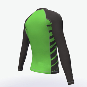 Rashguard de fitness pour hommes, manches longues, compression respirante, haut d'entraînement USA - Product Image 2