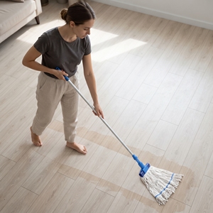 Factory Wholesale Heavy Duty Cotton Thread String Mop Head Refill Extendable Handle Durable 20,000+ Uses Commercial Wet Mopping - Product Image 6