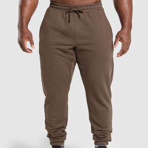New Trendy Style Custom Logo Men's Gym Workout Casual <b>Joggers</b> Breathable Cotton <b>Slim</b> Fit Streetwear Sweatpants with Pockets - Product Image 1