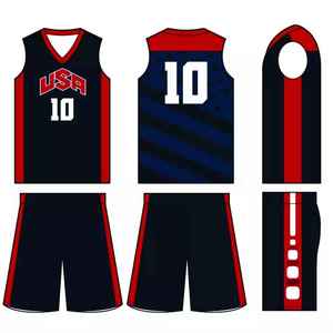 Uniforme de Baloncesto Sublimado Personalizado de Alta Calidad para Hombre, Ropa Deportiva Transpirable de Secado Rápido - Product Image 2