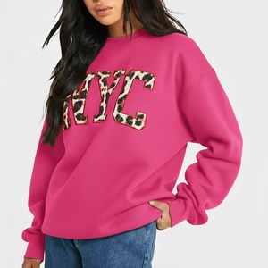 Sudadera Extra Grande para Mujer, Personalizada, con Capucha, de Felpa de Algodón Grueso, con Logotipo Bordado en la Parte Delantera - Product Image 6