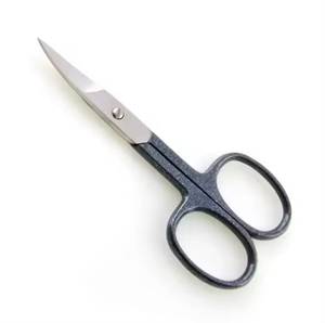 Ciseaux de manucure chirurgicaux Morje, lame en acier inoxydable, manche en acier, lame droite, pointe aiguisée, pour soins des cuticules, pour droitiers - Product Image 3