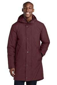 Parka d'hiver personnalisée pour homme, isolée, imperméable, coupe-vent, à capuche, avec garniture en fourrure, coque en polyester/nylon, fermeture éclair, service OEM - Product Image 4