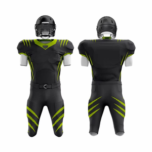 Vente flash - Uniforme de football américain de qualité supérieure pour adultes avec motif de personnage - Polyester/coton sublimé - Anti-UV - Tailles grandes - Product Image 3