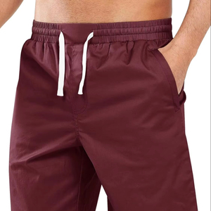 Shorts décontractés pour hommes en tissu doux, légers, respirants, avec taille élastique et cordon de serrage, shorts d'été tendance pour la gym, la course à pied et les sports - Product Image 1