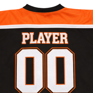 Maillot de hockey sur glace personnalisé blanc, jaune et noir, sublimation, uniforme de hockey professionnel, respirant, maillot de hockey athlétique pour hommes - Product Image 6