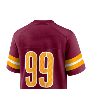 Maillot de football américain tendance, respirant, haute performance, avec graphiques et numéros d'équipe personnalisés - Product Image 5