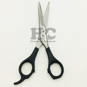 Professional Right-Handed Straight Sharp Stainless Steel Hair Cutting Thinning Scissors Teeth 28 <b>Long</b> <b>Handle</b> for Barber <b>Shears</b> - Product Image 2