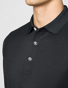 Camisa Polo de Golf de Manga Corta para Hombre, Personalizable, de Secado Rápido, de Algodón Sólido, con Botones al Frente, en Oferta - Product Image 5