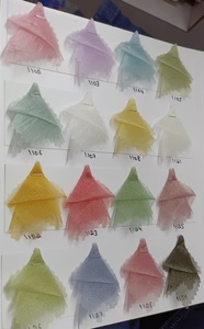 Tela de organza de primera calidad, poliéster liso, 44 pulgadas de ancho, 20 metros, ideal para disfraces, kurtis, saris, material ligero y transparente para prendas de vestir. - Product Image 6