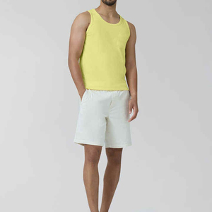 Camiseta sin Mangas Deportiva Casual para Hombre, de Alta Calidad, Transpirable, 100% Algodón, Corte Holgado, Estilo Urbano, 240g - Product Image 3