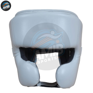 High New Arrival Professional Leather <b>Head</b> Guard for Boxing MMA <b>Training</b> Breathable Adult Custom Logo High Quality Hook Loop - Product Image 2