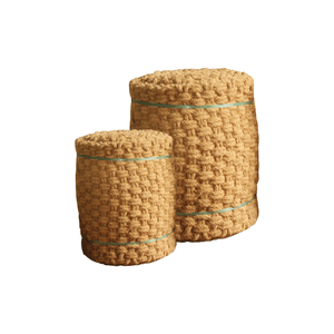 Rollo de estera de fibra de coco de alta calidad de 35 mm de grosor para prevención de deslizamientos y pavimentación de caminos al aire libre, el más vendido en el mercado de Europa, Japón y Corea. - Product Image 1