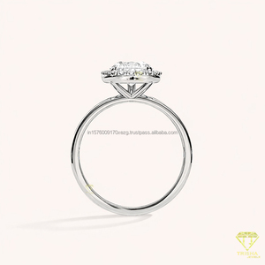 Anillo de compromiso de moissanita de calidad premium para mujer, joyería fina, regalo para compromiso y aniversario, disponible para la venta. - Product Image 6