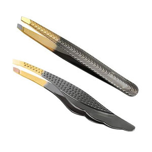 Precision Slant Tip Eyebrow Tweezer For Accurate Shaping Ultra Fine Tip Eyebrow Tweezer For Detailed Hair <b>Removal</b> - Product Image 4
