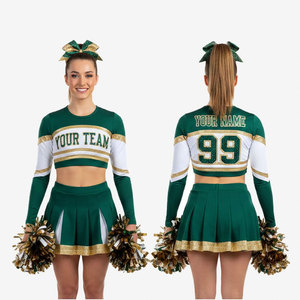 Tenues de danse par sublimation pour jeunes, uniformes de cheerleading, vente en gros, qualité supérieure, fournisseur d'usine, best-seller - Product Image 4